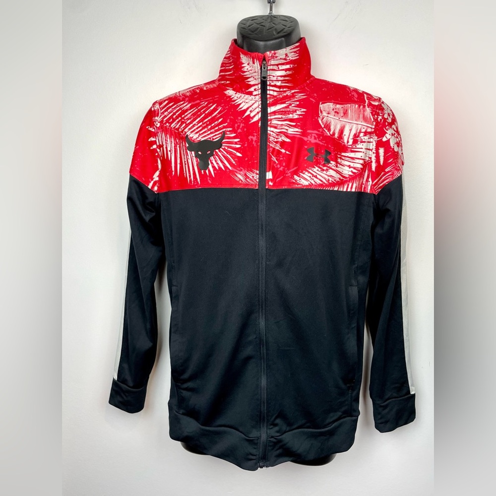 Under Armour Project Rock Aloha track jacket